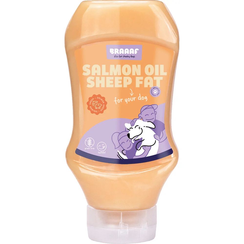 Braaaf Zalmolie en Schapenvet Duo - 2 x 500 ml