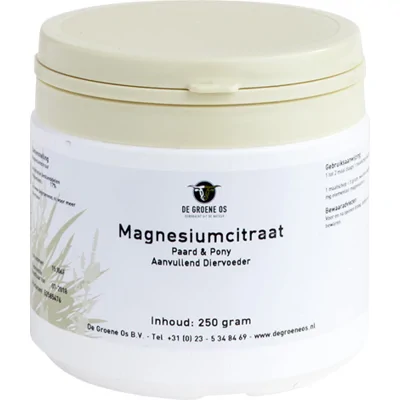 Groene Os Magnesiumcitraat - Paard/Pony - 500 g