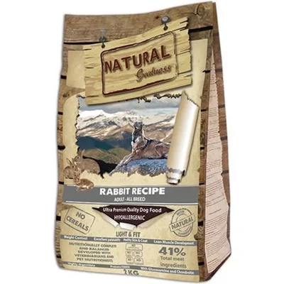 Natural Greatness Konijn Recipe Light & Fit Hond 2 kg
