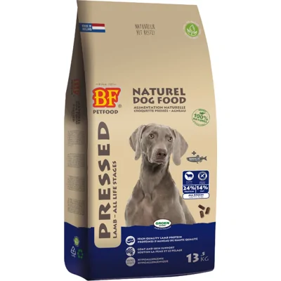 Biofood Lam & Rijst Geperst Hond 13,5 kg
