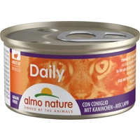 Almo Nature Dailymenu kat mousse konijn 85gr