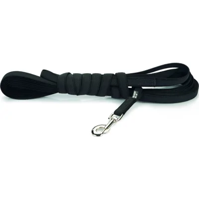 Julius K9 Antislip Lijn+Handvat Zwart 10m