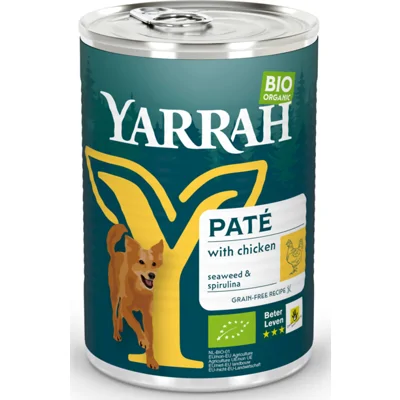 Yarrah Dog Pate Kip 400gr
