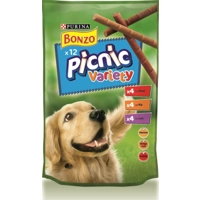 Purina Bonzo Picnic Variety hondensnacks (100 gr) 4 verpakkingen