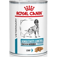 Royal Canin Veterinary Sensitivity Control kip met rijst natvoer hond (paté) 1 tray (12 x 410 g) product name