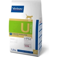 Virbac HPM Urology Struvite Dissolution U1 Kattenvoer 3 kg