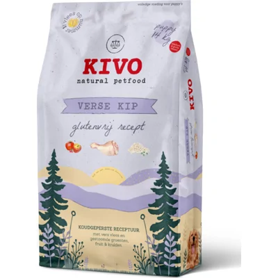 Kivo Verse Kip Puppy Glutenvrij 14 kg