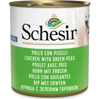 Schesir Hondenvoer Kip Erwten in Gelei 285 gr