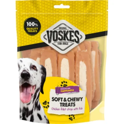 Voskes Kip Filet Vis 400 gr