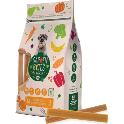 Garden Bites Senior Soft Fruity Sticks hondensnack M