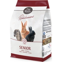 4x Deli Nature Rodelicious Senior Konijnenvoer 2,5 kg