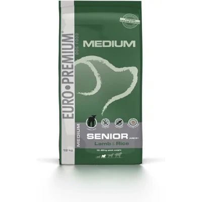 Euro Premium Senior Lam & Rijst 12 kg