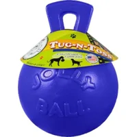 Jolly Ball Tug-n-Toss - Medium (6 inch) 15 cm blauw Jolly Ball Tug-n-Toss - Medium (6 inch) 15 cm blauw