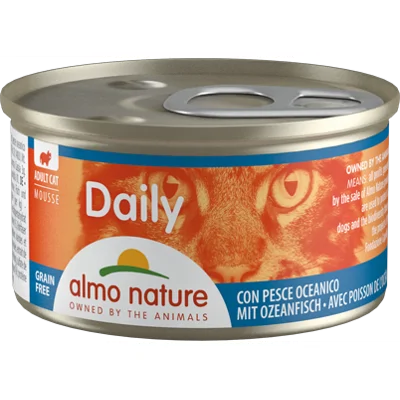 Almo Nature Dailymenu kat mousse oceaanvis 85gr