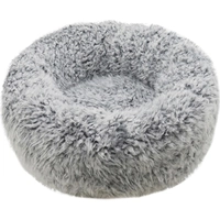 Rosewood hondenmand silver fluff grijs 52x52 cm