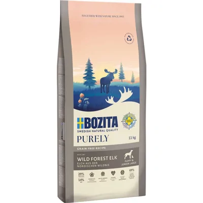 Bozita Purely Puppy & Junior Large met eland graanvrij hondenvoer 11 kg
