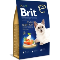 Brit Premium by Nature Adult zalm kattenvoer 2 x 8 kg product name