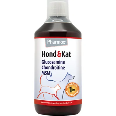 Pharmox HK Glucosamine voor hond en kat 500 ml