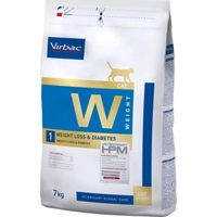 Virbac HPM Weight Loss/Diabetic W1 Kattenvoer 7 kg