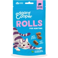 8x Edgard&Cooper Adult Rolls Kattensnack Zalm 45 gr