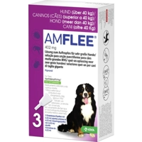 Amflee Spot On Anti Vlooien en Teken Druppels Hond>40 kg 3 pipetten