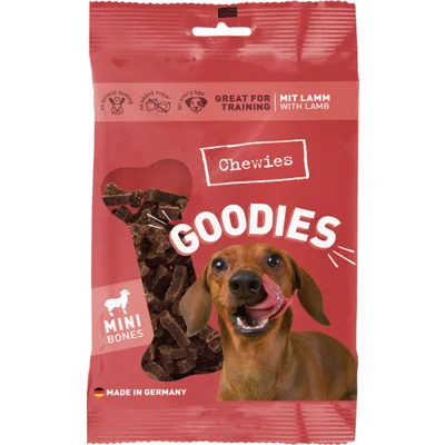 Chewies Goodies Hondensnacks Mini Lam 125 gr