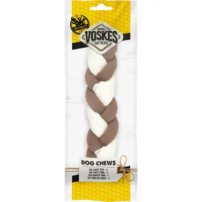 Voskes Twist Duo Run Wit - Bruin M