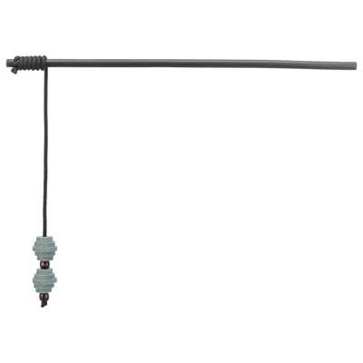 Trixie Speelhengel met ballen - Vilt / Hout - 40 cm