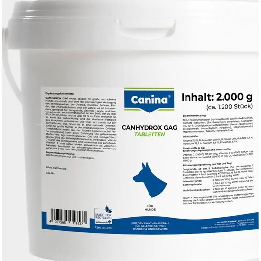 Canina Canhydrox GAG Tabletten - 2 kg