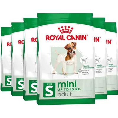 6x Royal Canin Hondenvoer Droog Mini Adult 2 kg