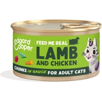 Edgard & Cooper lam en kip kat natvoer blikje 85gr