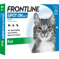 Frontline Spot On Kat - Anti vlooien en tekenmiddel - 3 pip