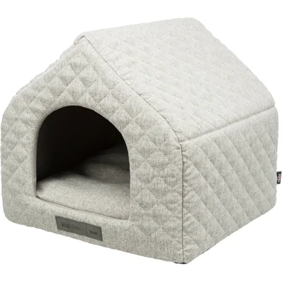 Trixie hondenmand huis noah vitaal schuimrubber lichtgrijs 40x43x45 cm