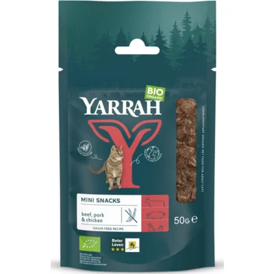 Yarrah kattensnack biologische mini snack