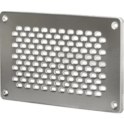 RVS Gevelrooster (14 X 10 Cm) Tegen Ratten - Goede ventilatie - Roestvrij staal - Tegen muizen en ratten