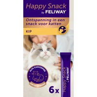 11x Feliway Happy Kattensnack 6 x 15 gr