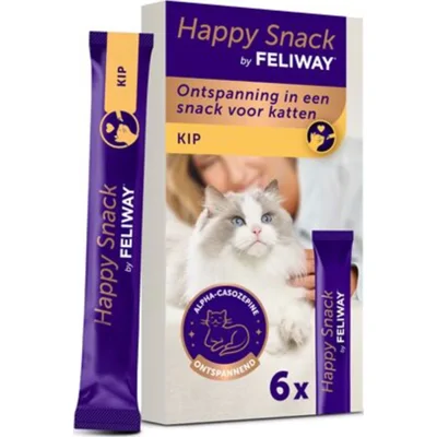 11x Feliway Happy Kattensnack 6 x 15 gr