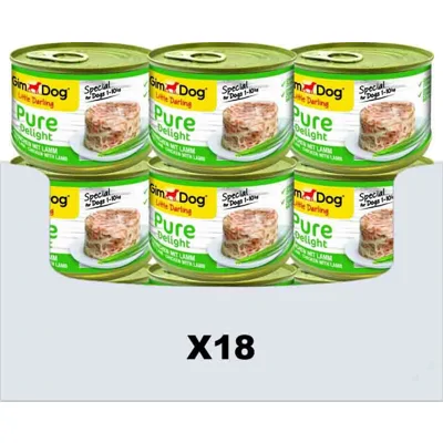 18x GimDog Little Darling Pure Delight Kip - Lam 150 gr