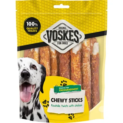 2x Voskes Sticks Kip 17 cm 12 stuks