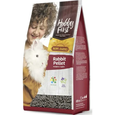 3x HobbyFirst Hope Farms Konijn Pellet 4 kg