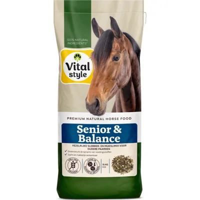 Vitalstyle Paardenmuesli Senior&Balance 15 kg