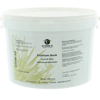 Groene-os De Groene Os - Psyllium Husk - Paard/Pony