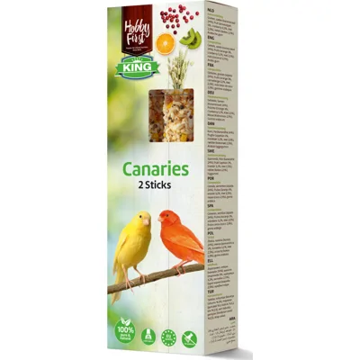 HobbyFirst King Sticks Kanarie Fruit 60 gr