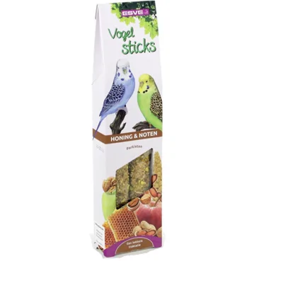 Esve Vogelsticks - Parkiet Honing & Noten - 100 g