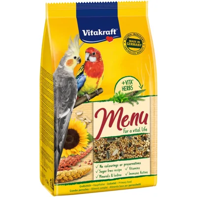 Vitakraft Premium Menu Valkparkiet - 1 kg