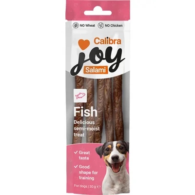 Calibra Joy Dog Salami - Vis - 30 g