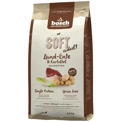 Bosch HPC Soft Adult Land-eend & Aardappel Hondenvoer - 1 kg
