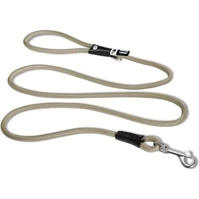 Curli Stretch Comfort Leash - Tan - M