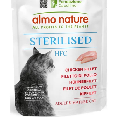 Almo Nature HFC Sterilised Kattenvoer Kipfilet 50 gr