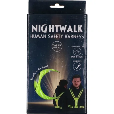 Nightwalk Human Safety Harness Yellow